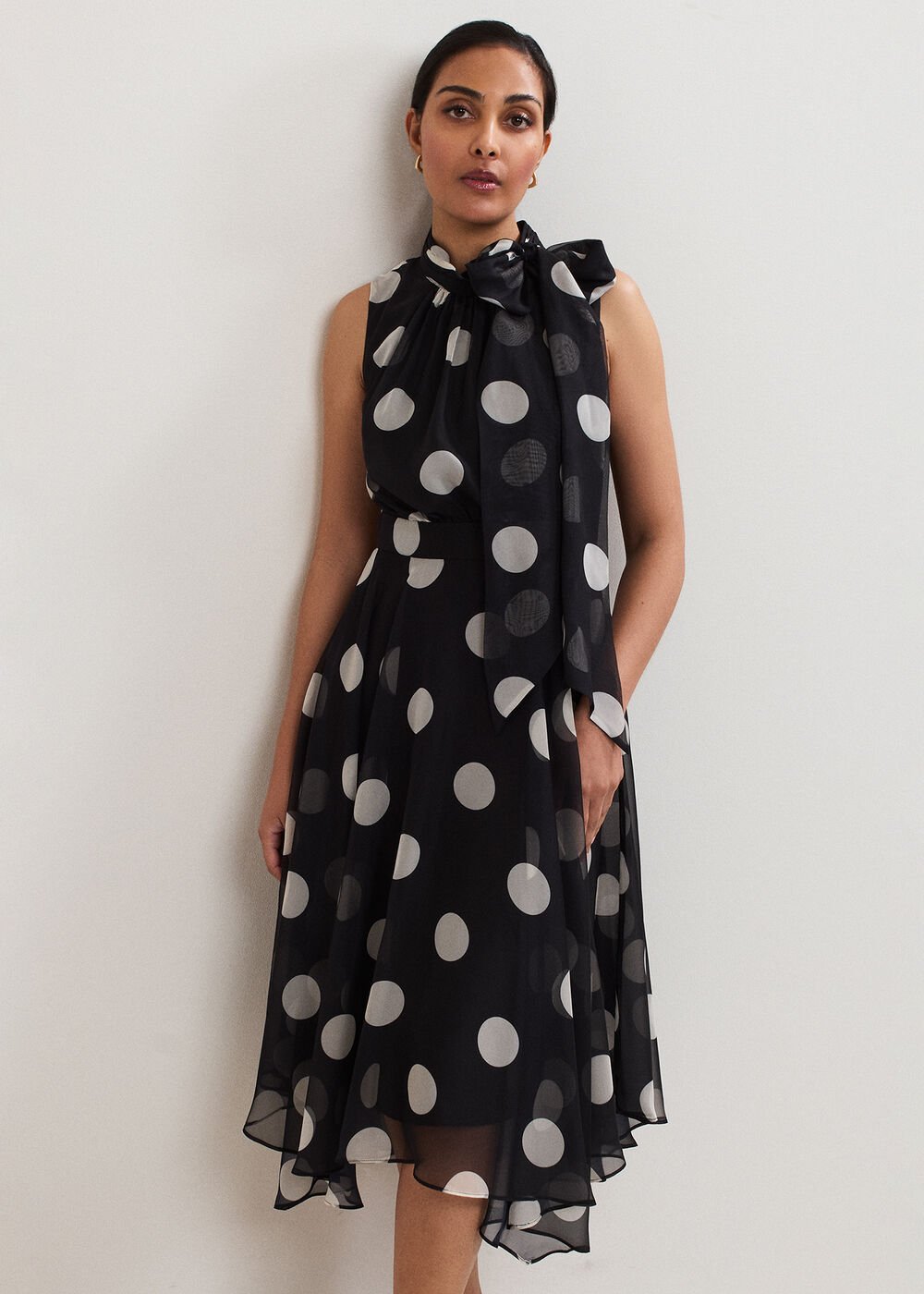 Petite Lucinda Dress Black Multi
