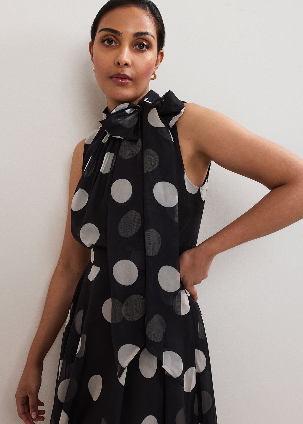 Petite Lucinda Dress Black Multi