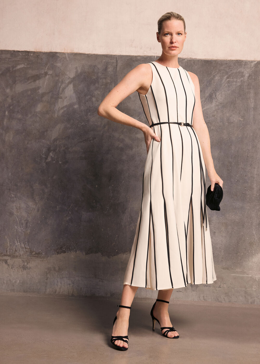 Kimberley Midi Dress Ivory