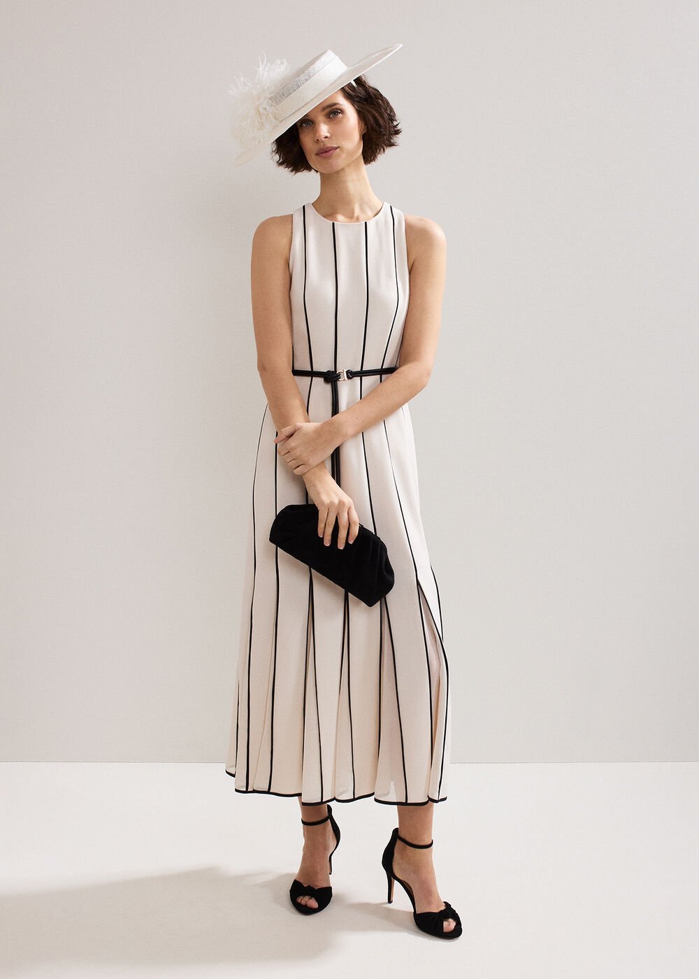 Kimberley Midi Dress Ivory