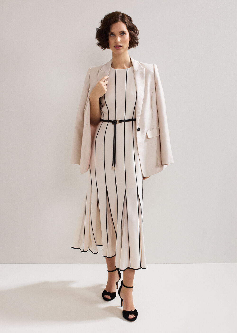 Kimberley Midi Dress Ivory