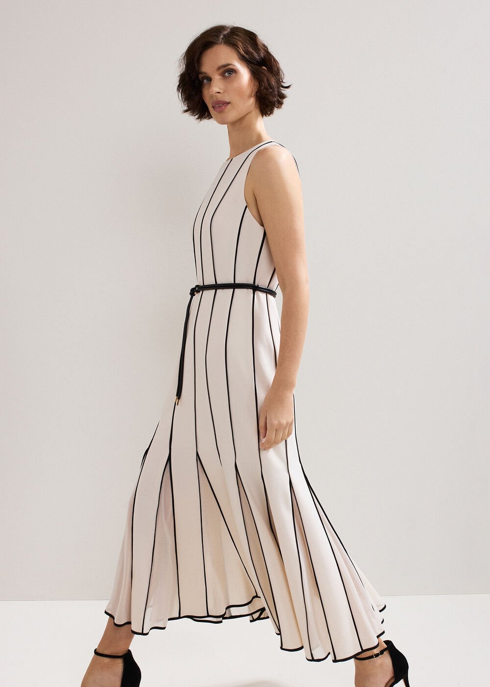 Kimberley Midi Dress Ivory