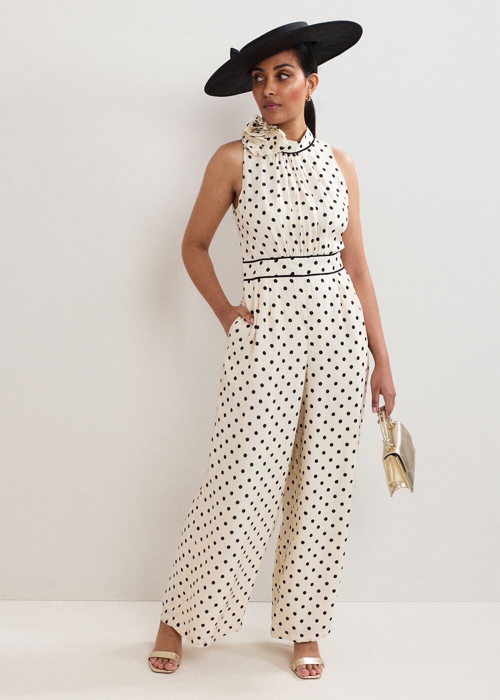 Petite Marilee Jumpsuit Ivory