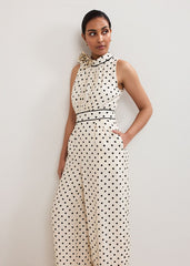 Petite Marilee Jumpsuit Ivory