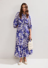 Coralie Shirt Dress Blue