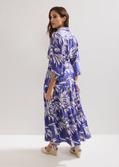 Coralie Shirt Dress Blue