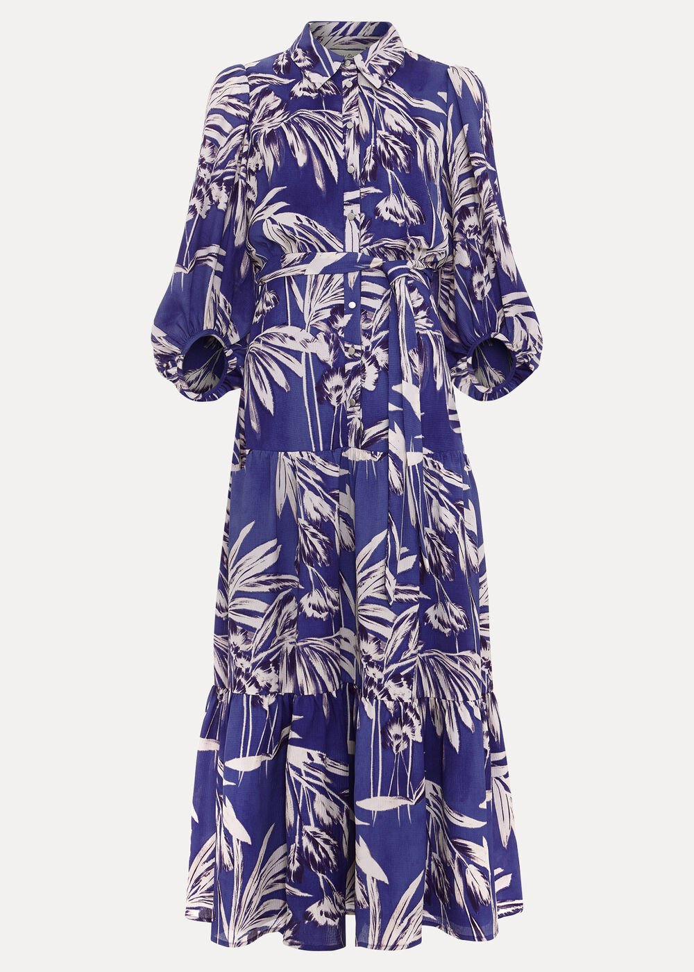 Coralie Shirt Dress Blue
