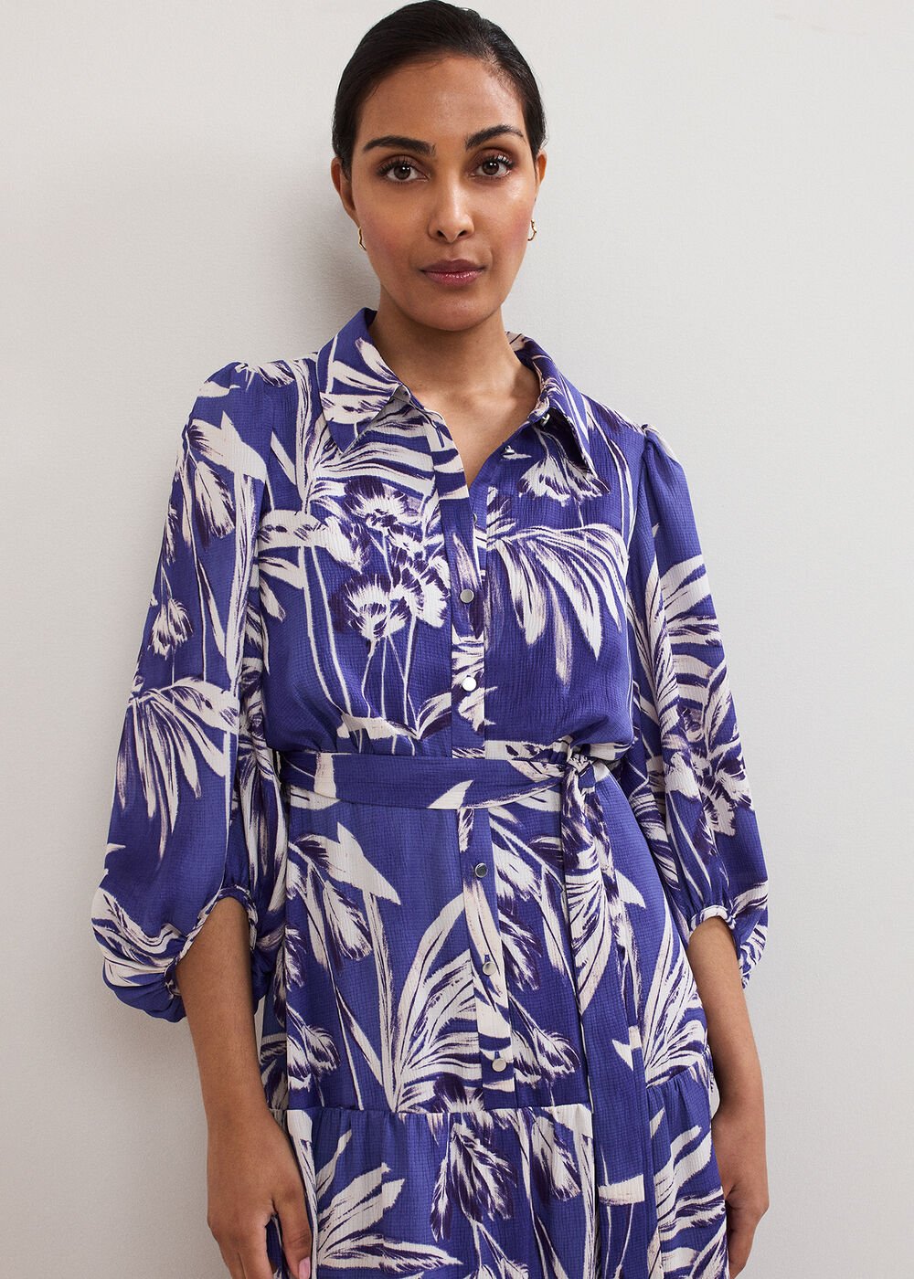Petite Coralie Dress Blue