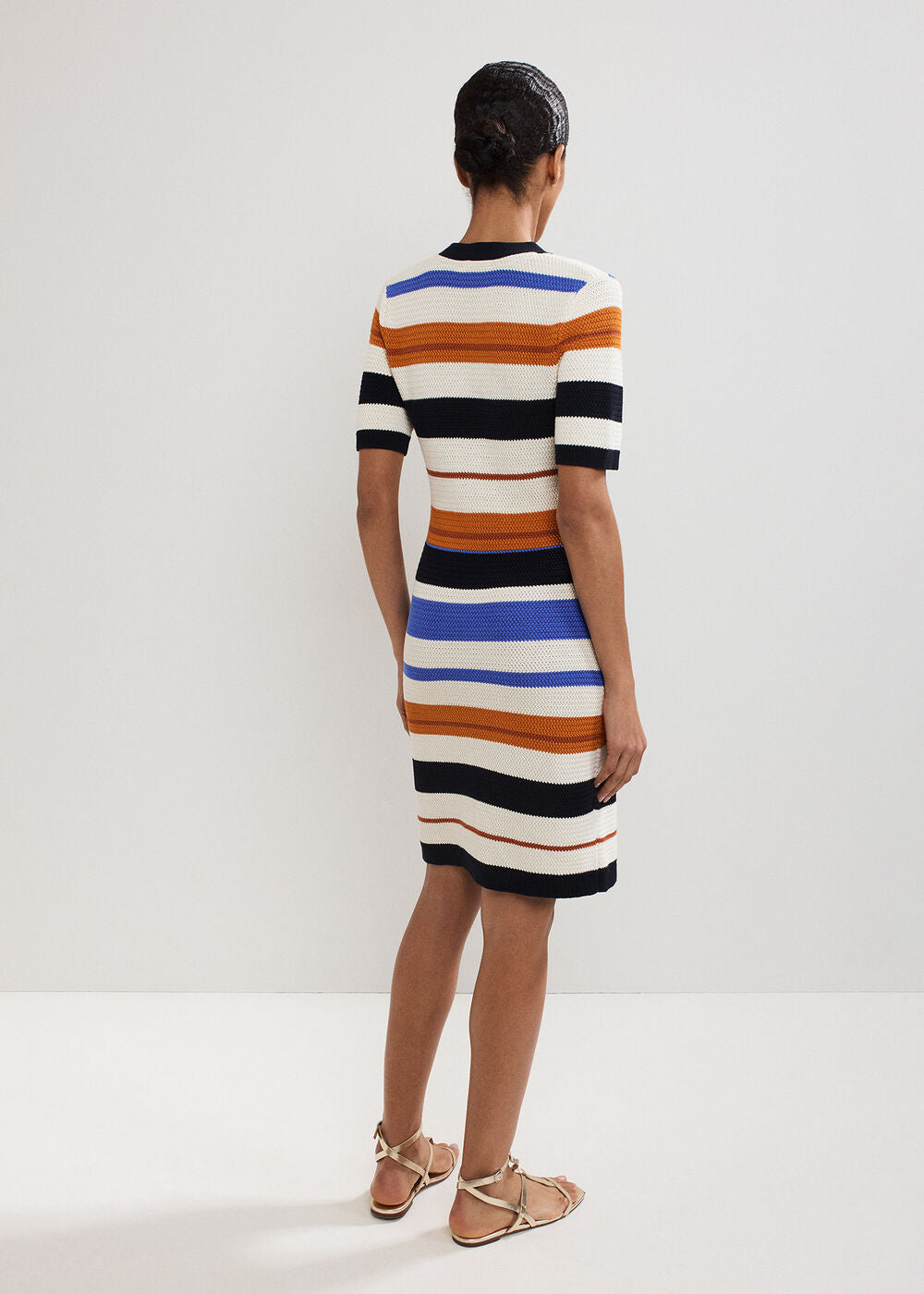 Bridget Stripe Dress Multi-Coloured
