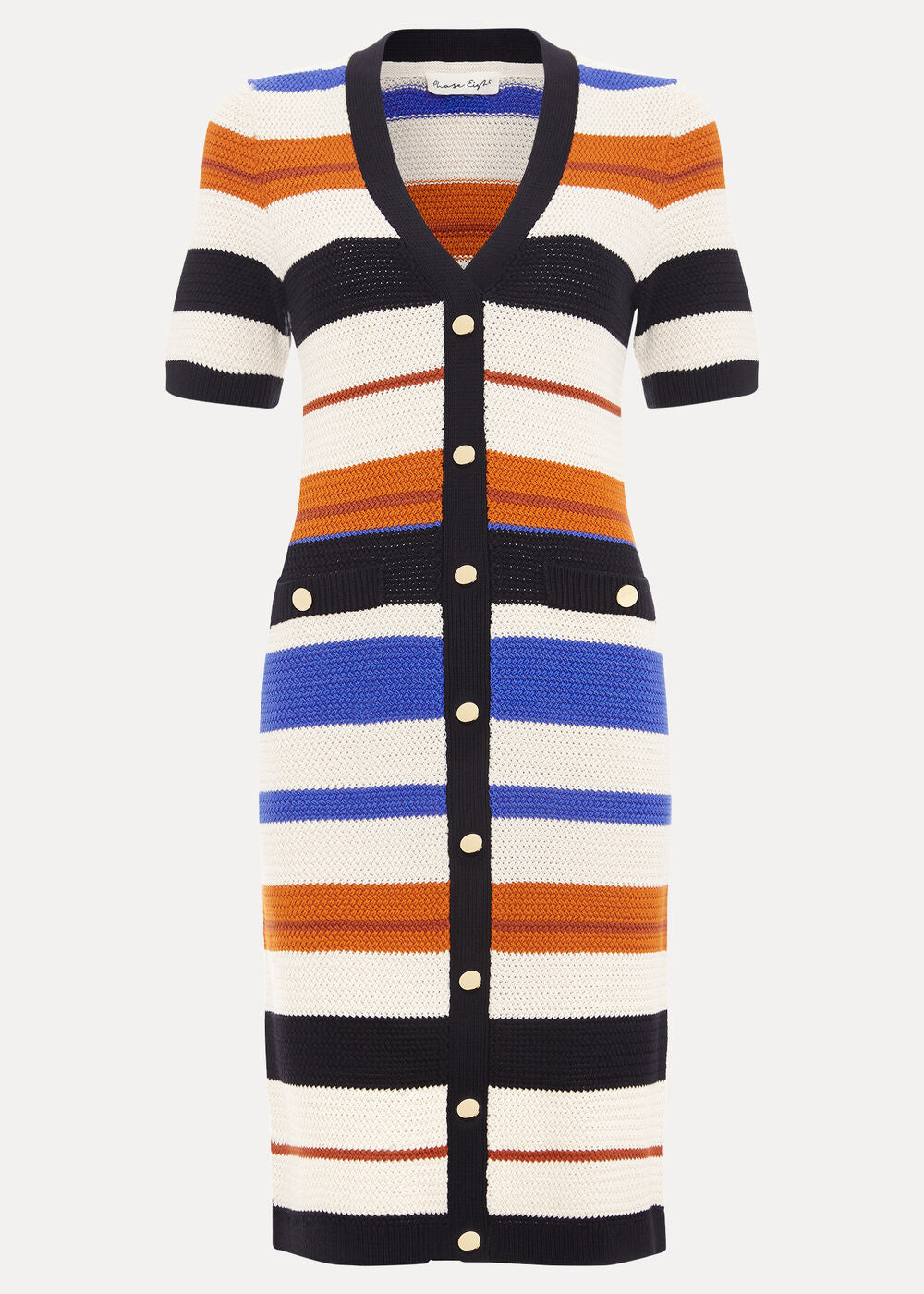 Bridget Stripe Dress Multi-Coloured