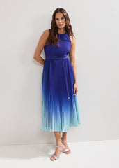 Simara Ombre Dress Blue
