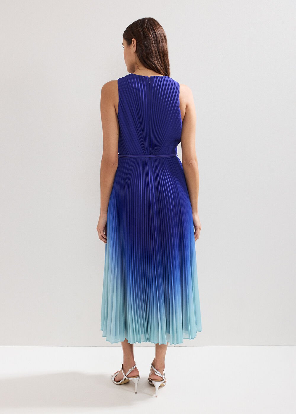Simara Ombre Dress Blue