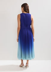 Simara Ombre Dress Blue