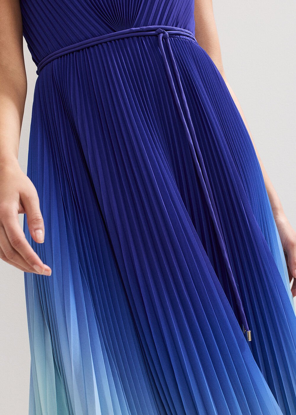 Simara Ombre Dress Blue