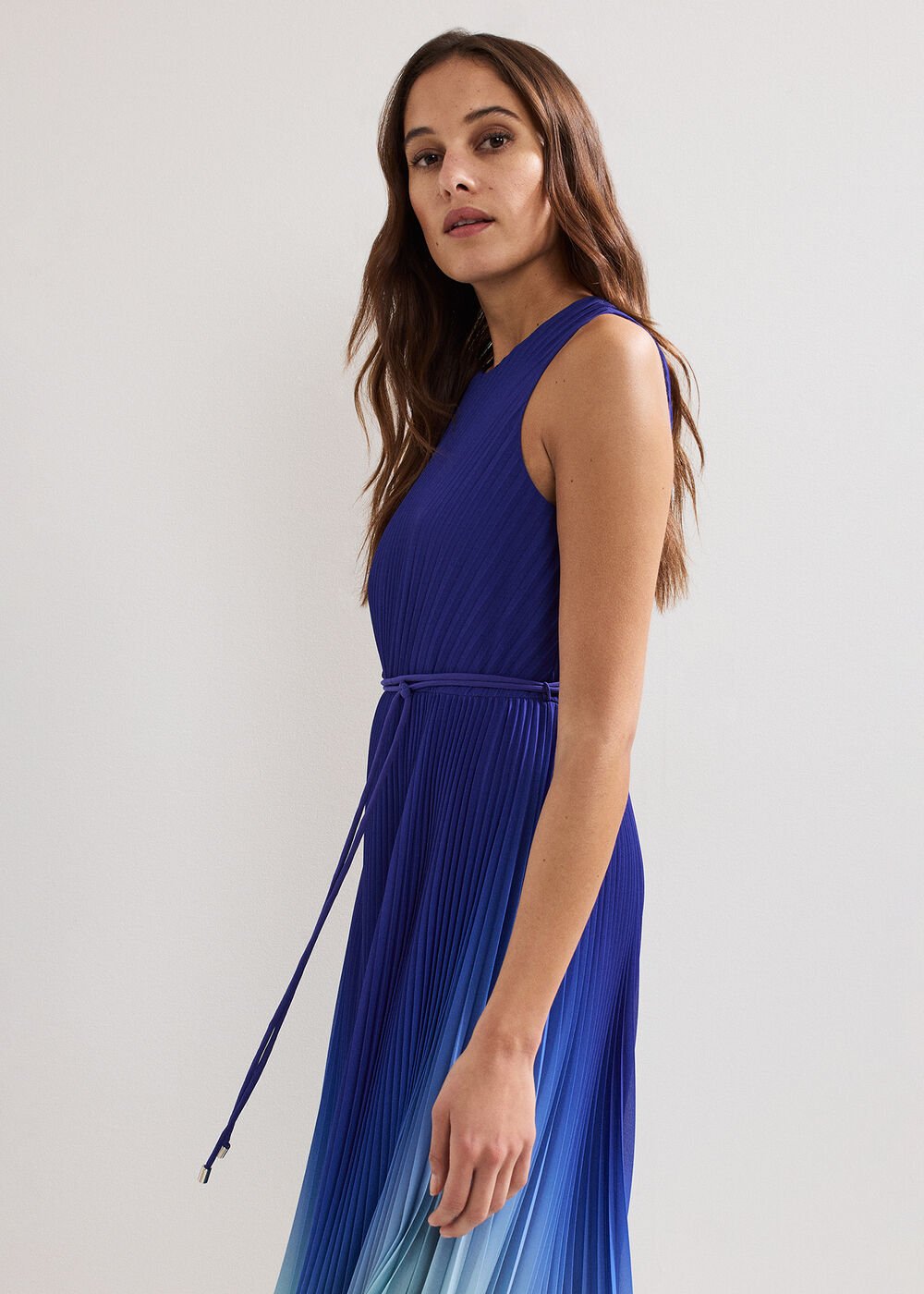 Simara Ombre Dress Blue