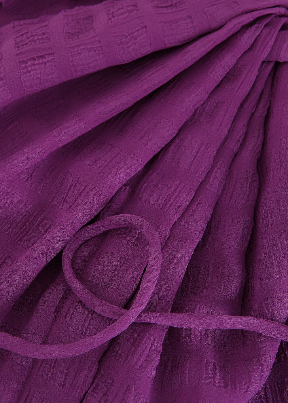 Gwen Textured Dress Purple