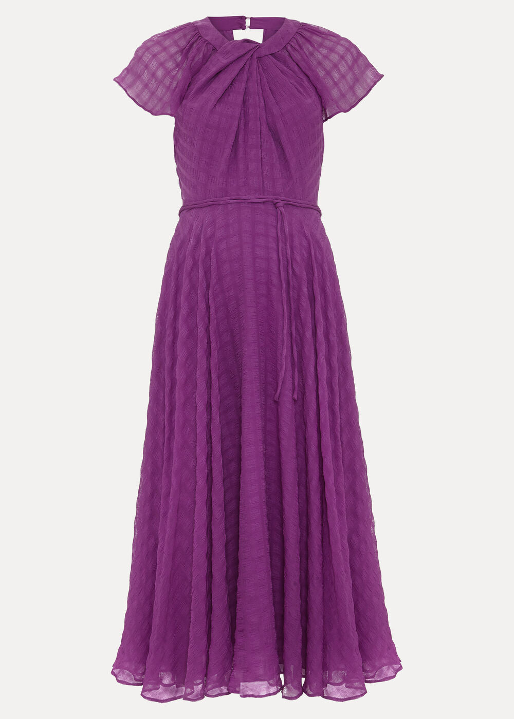 Gwen Textured Dress Purple