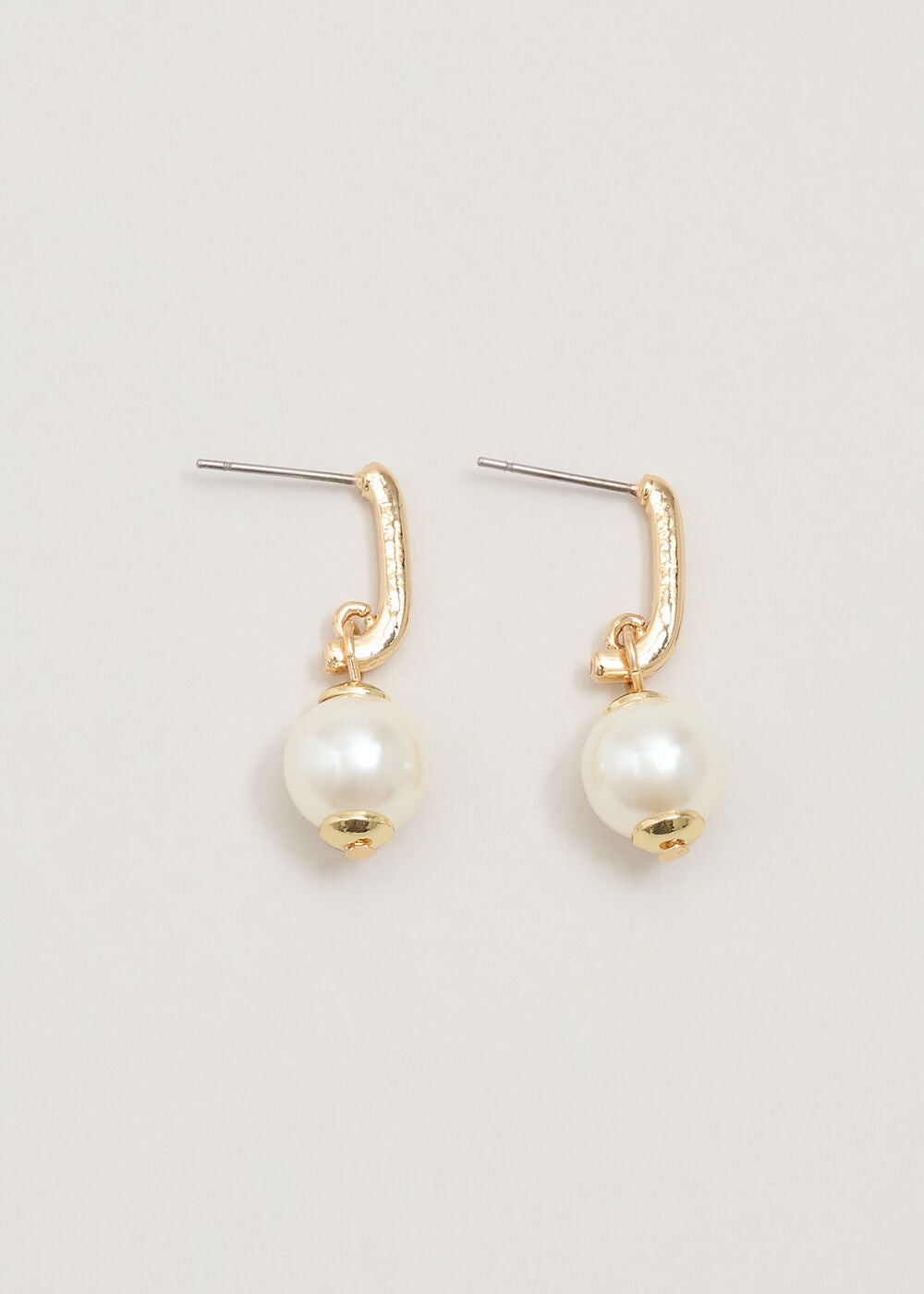 Pearl Drop Earrings Ivory