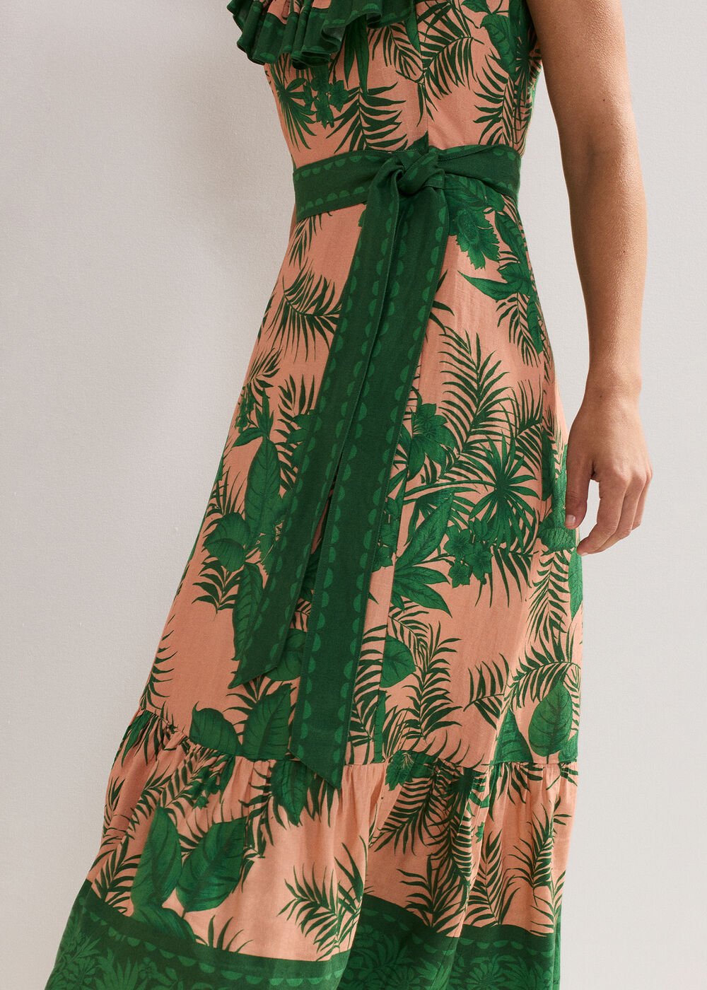 Sandra Midi Dress Coral