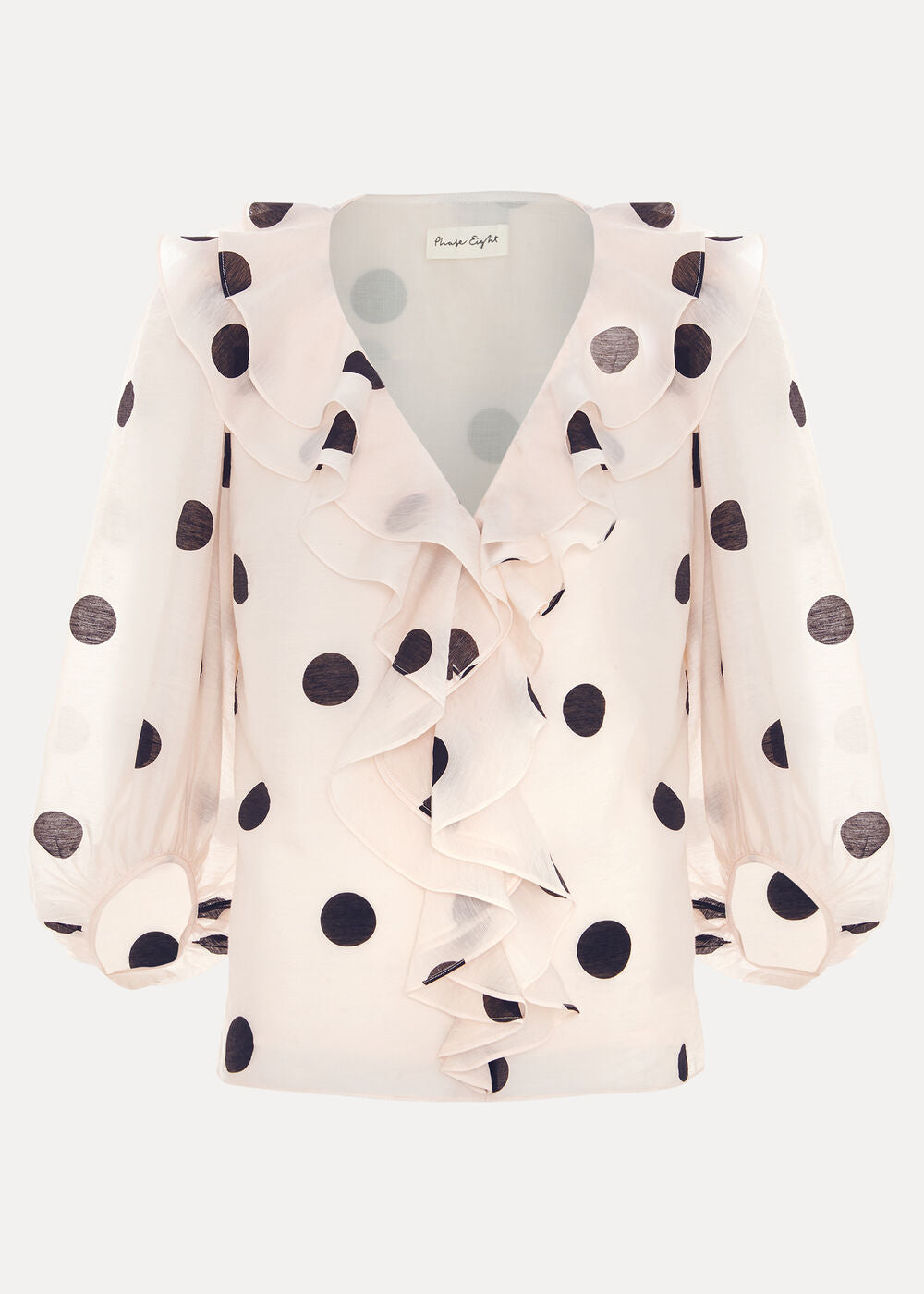 Jaqlyn Spot Blouse Pink