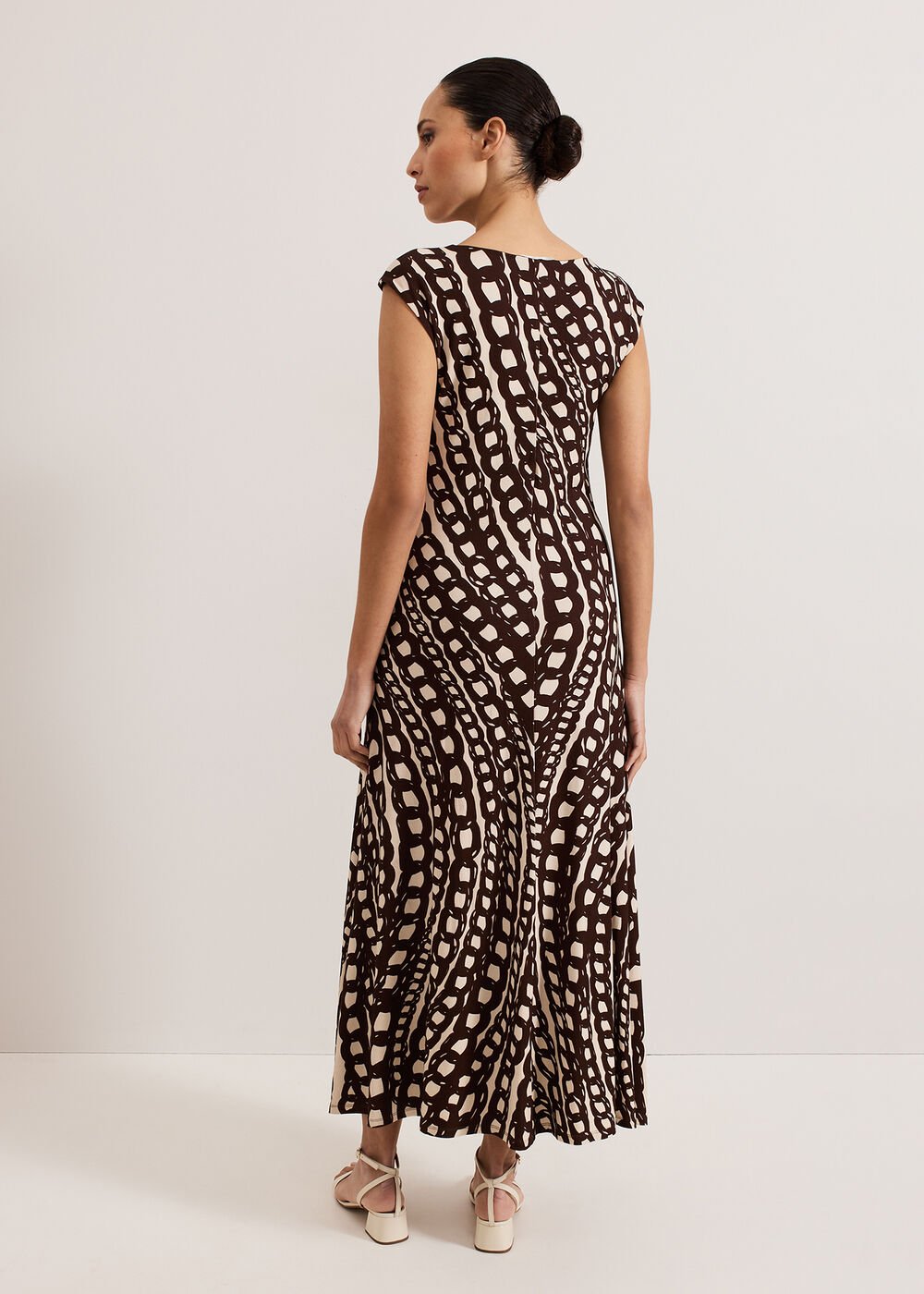 Kristy Midaxi Dress Brown