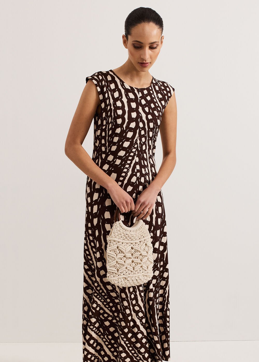 Kristy Midaxi Dress Brown