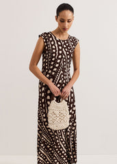 Kristy Midaxi Dress Brown