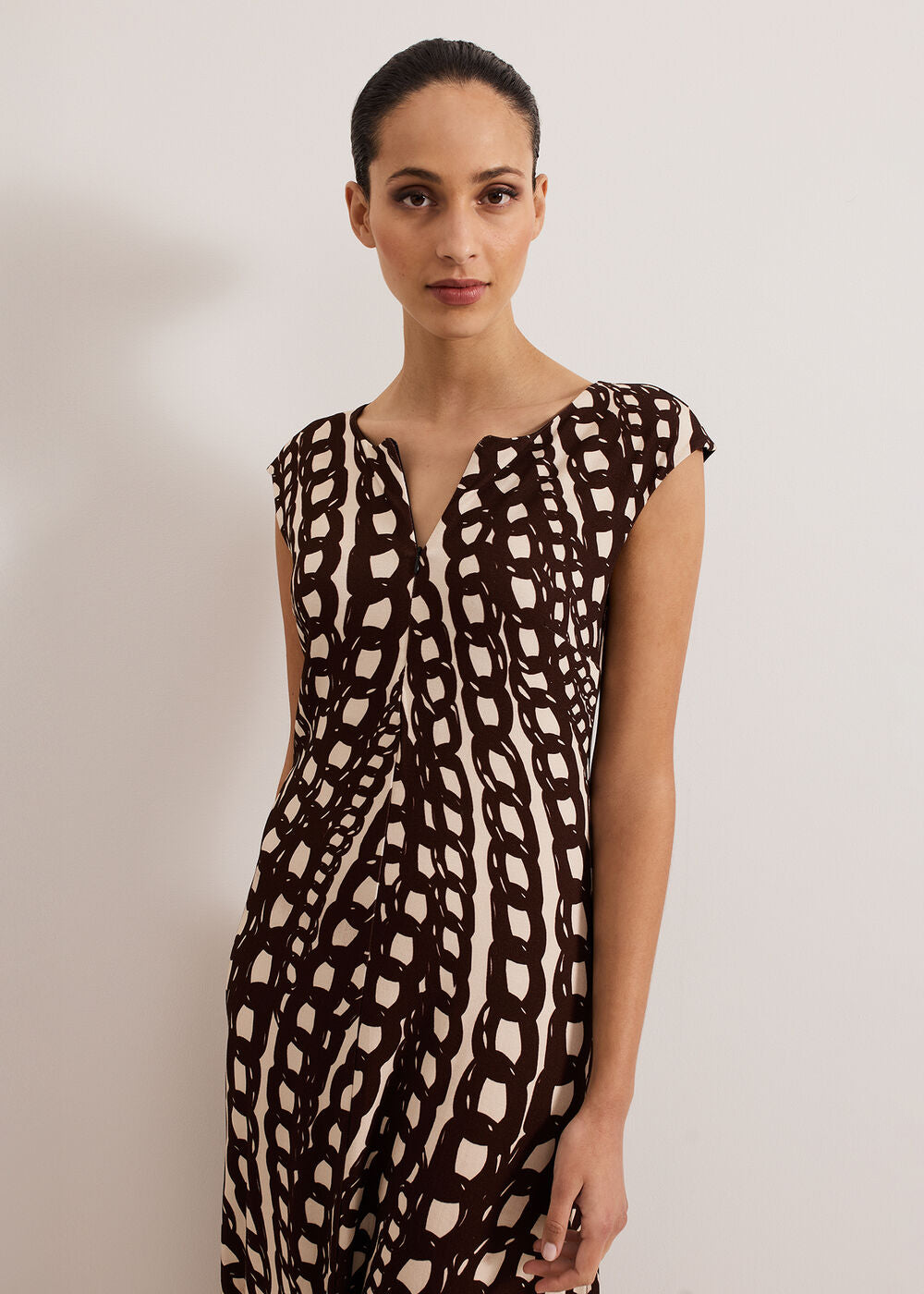 Kristy Midaxi Dress Brown