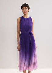 Simara Ombre Midi Dress Purple