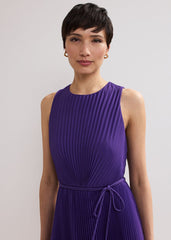 Simara Ombre Midi Dress Purple