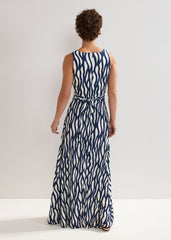 Artemis Dress Navy/Ivory