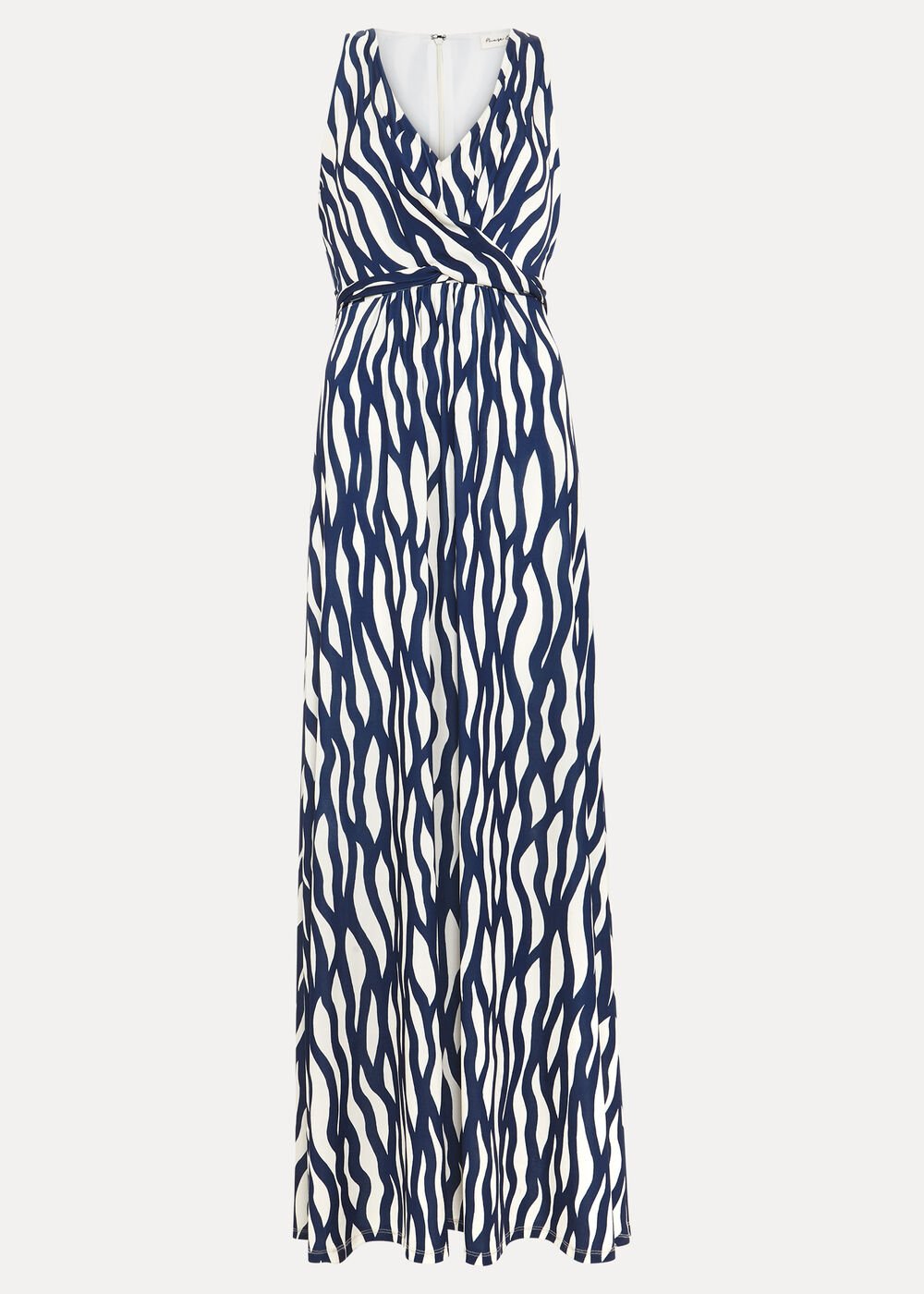 Artemis Dress Navy/Ivory