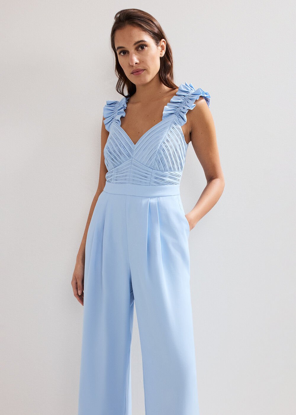 Moira Blue Jumpsuit Blue