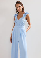 Moira Blue Jumpsuit Blue