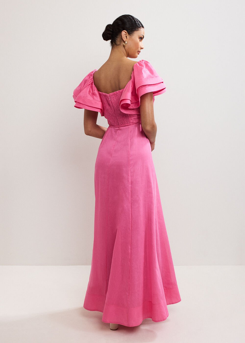 Rhianna Midi Dress Pink