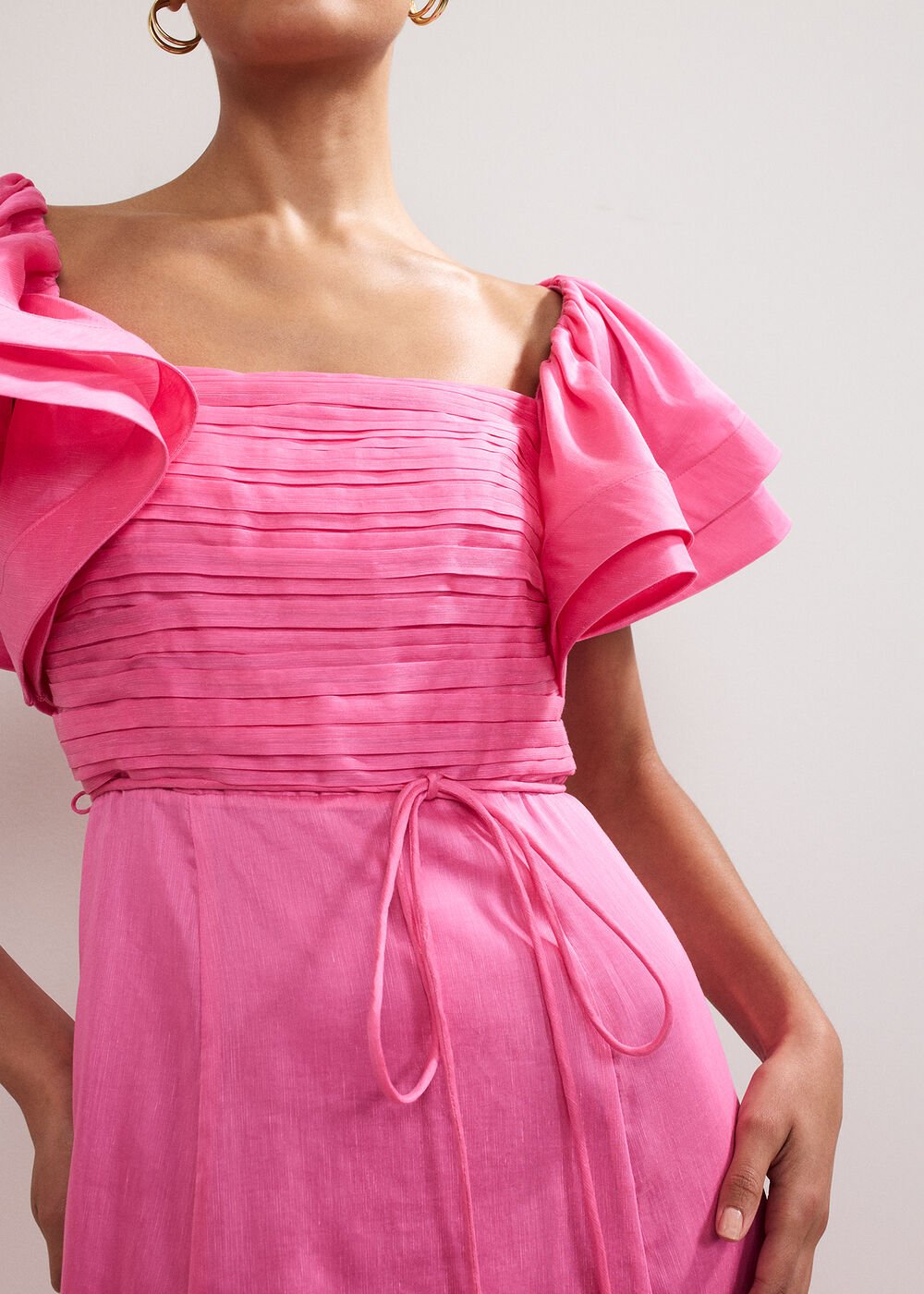 Rhianna Midi Dress Pink