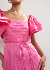 Rhianna Midi Dress Pink
