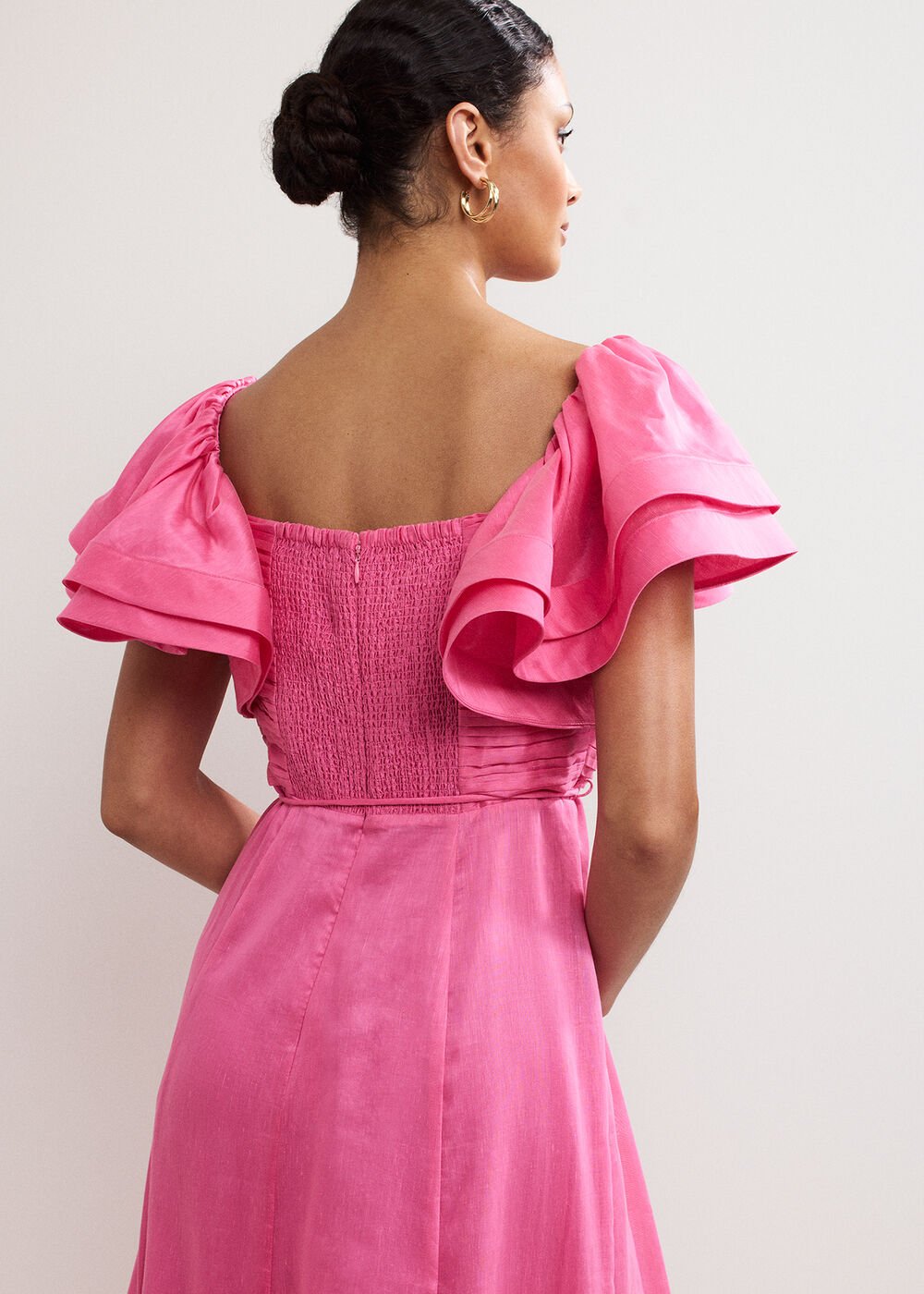 Rhianna Midi Dress Pink