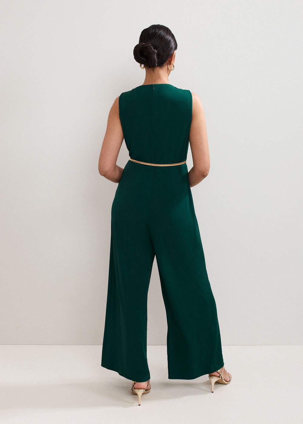 Petite Alinda Jumpsuit Teal