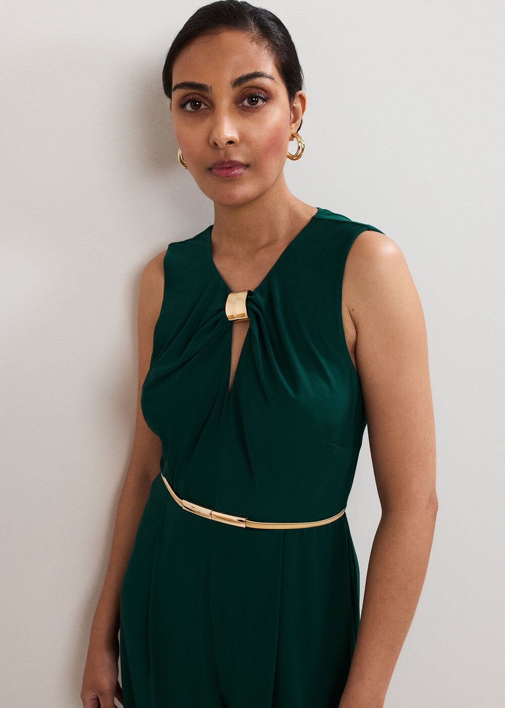 Petite Alinda Jumpsuit Teal