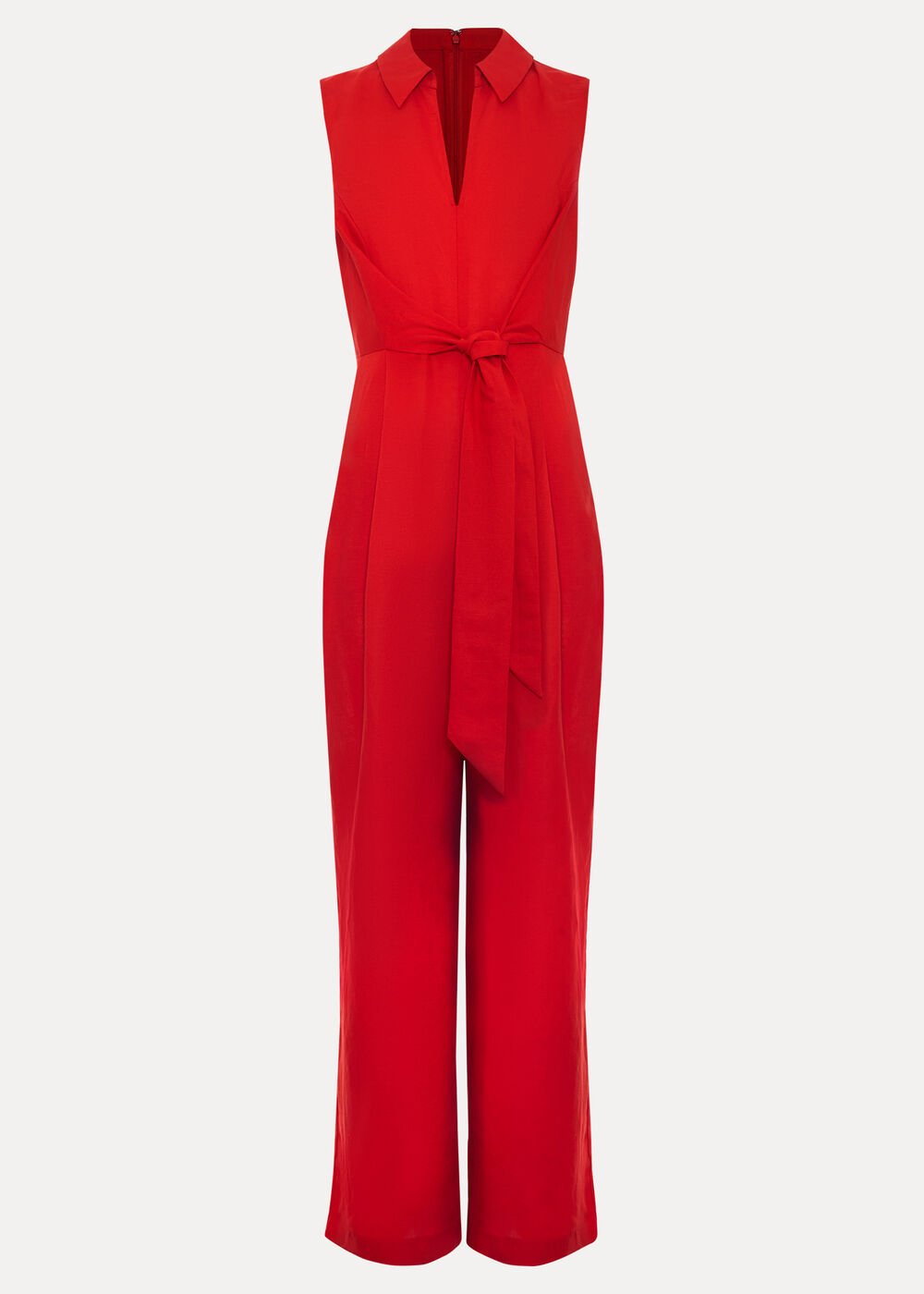 Becky Tie Front Jump Red