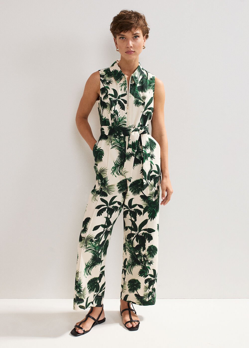 Tullisa Jumpsuit Cream