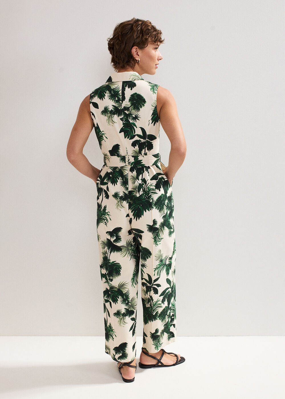 Tullisa Jumpsuit Cream