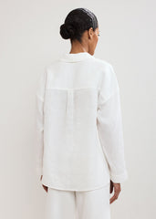 Arla Linen Shirt White