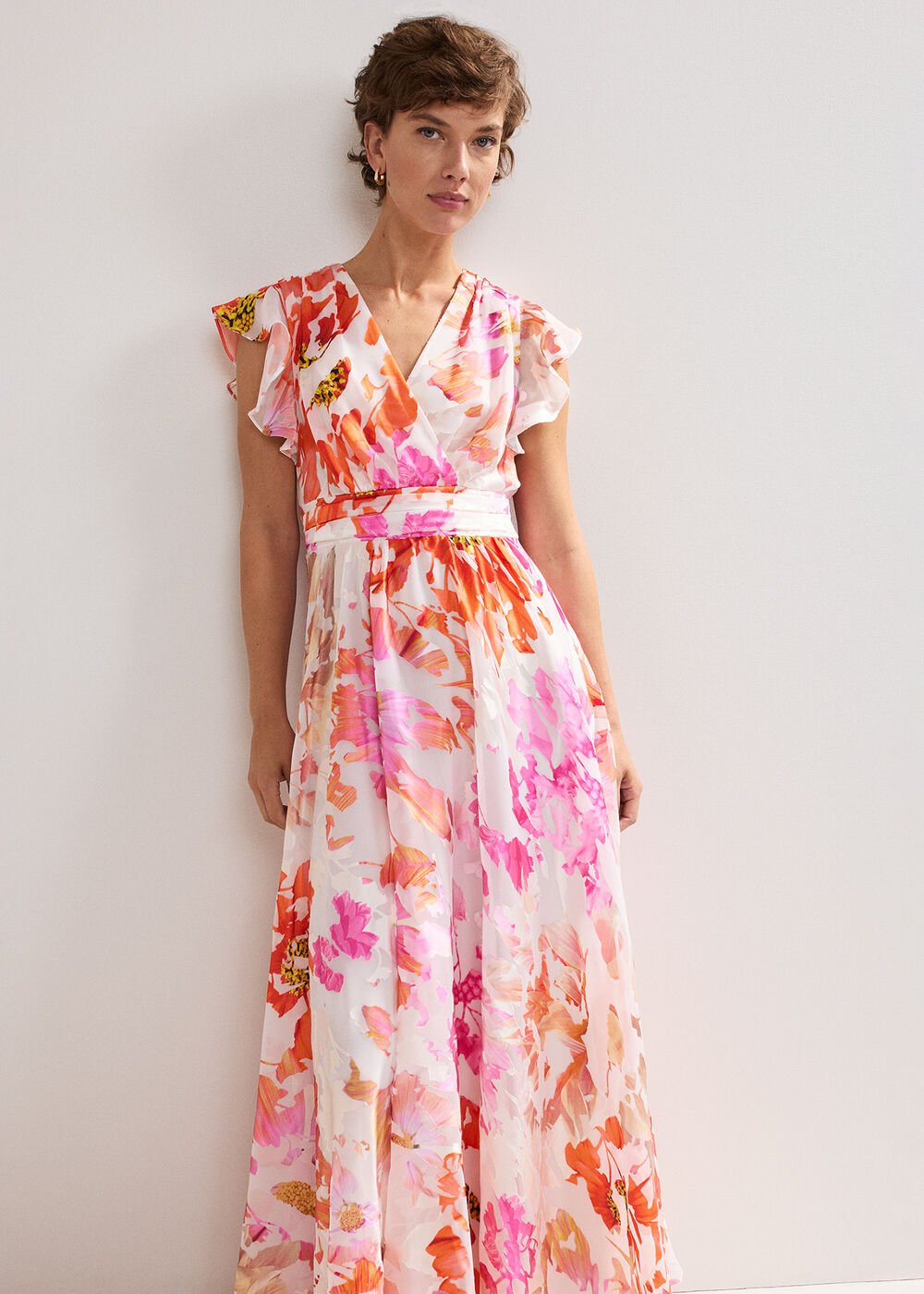 Liana Burnout Dress Multi