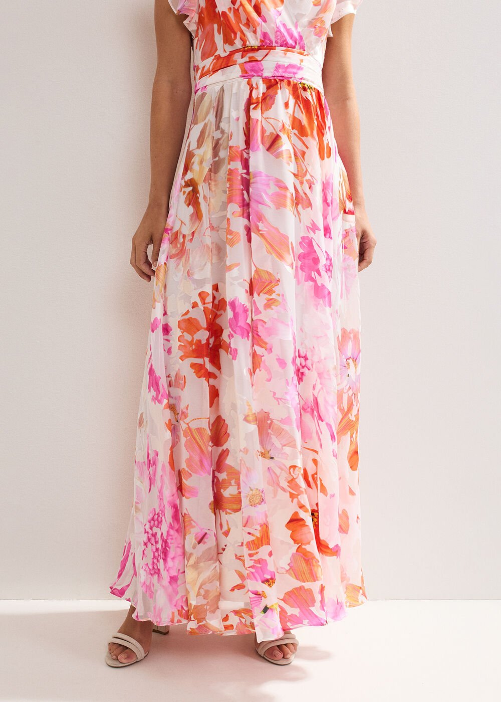 Liana Burnout Dress Multi