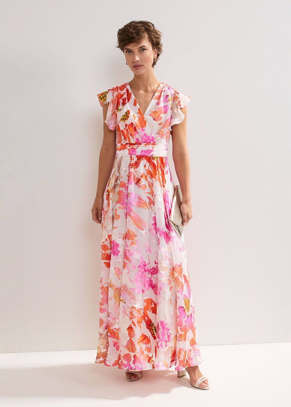 Liana Burnout Dress Multi