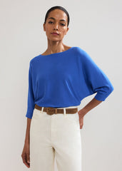 Cristine Knit Top Blue