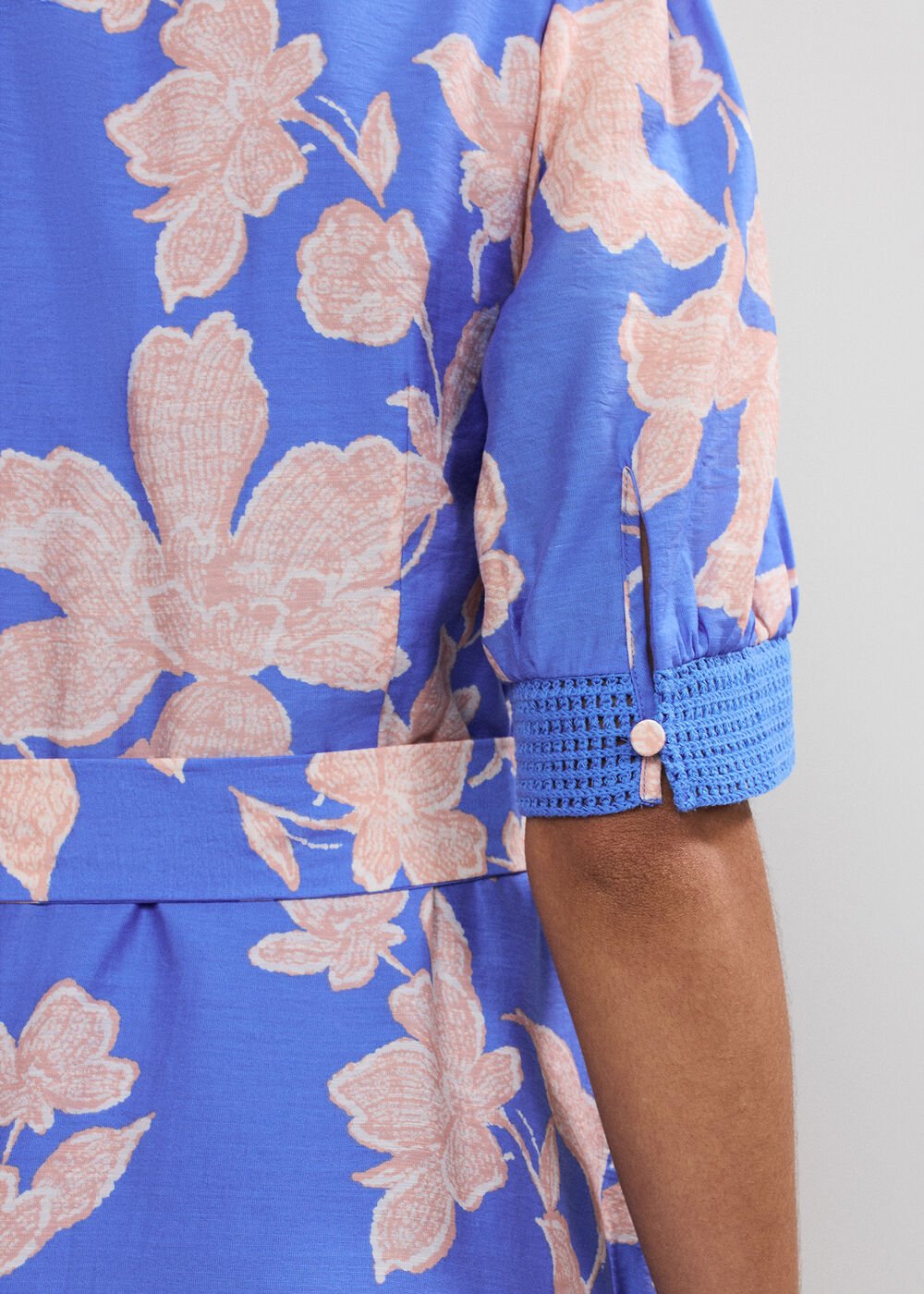 Delphine Dress Blue