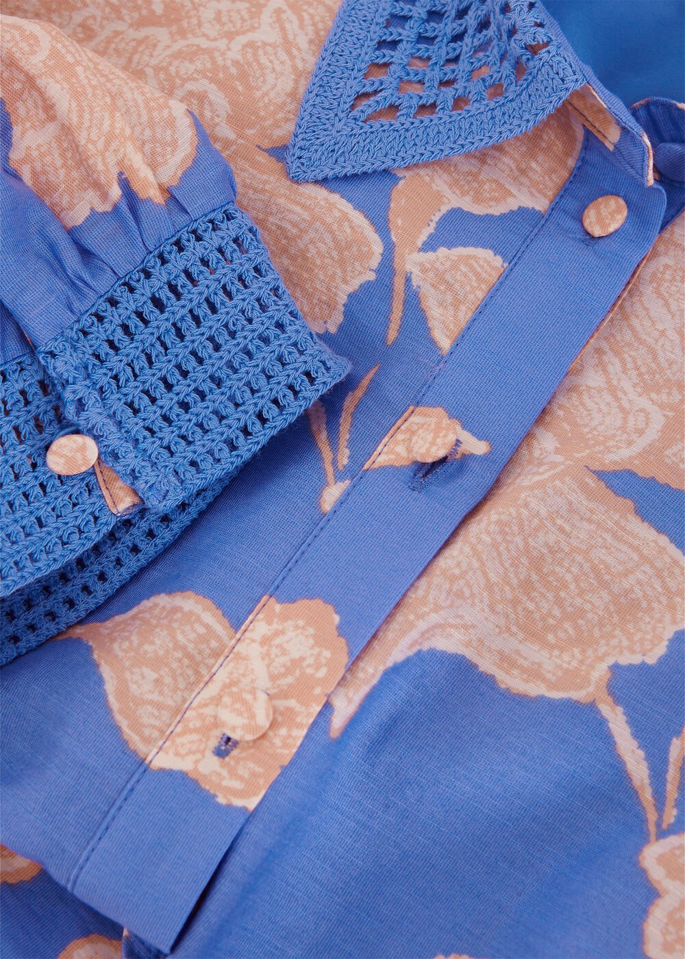Delphine Dress Blue